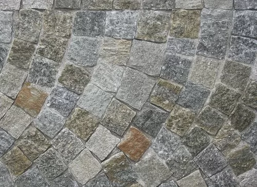 Pietra di Luserna CUBETTI misto irregolare