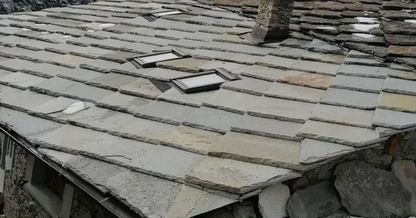 Pietra di Luserna Tetto in lose 