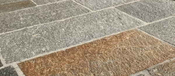 Pietra di Luserna QUADRETTONI fiammata